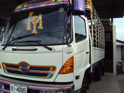 ขายHINO 150แรงม้า ปี2003 กระบะบรรทุกมีข้างเสริม ยาว4.3เมตร