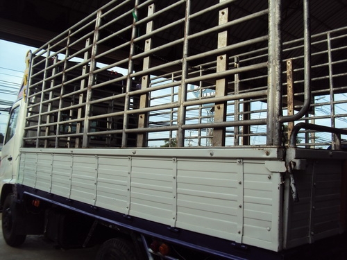ขายHINO 150แรงม้า ปี2003 กระบะบรรทุกมีข้างเสริม ยาว4.3เมตร