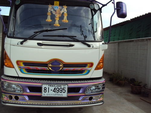 ขายHINO 150แรงม้า ปี2003 กระบะบรรทุกมีข้างเสริม ยาว4.3เมตร