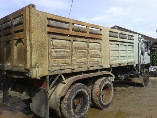 ขายรถบรรทุกสิบล้อดั๊มพ์ HINO 3H FM3HNLA-12559 เครื่อง HO7D เกียร์เดิม ยางใหม่ทุกเส้น ทะเบียนพร้อมโอน