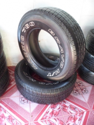 ขายยาง245/70/16"(2เส้น =3,200บ.)ดอกเยอะMIXXIS.760.BRAVO H/T (1210)