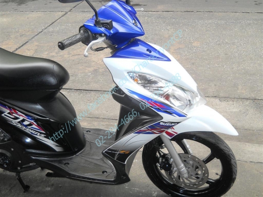 SUZUKI SKYDRIVE 125 CC SD ปี 2012 ล้อ MAX รถสวยสภาพพร้อมใช้ค่ะ