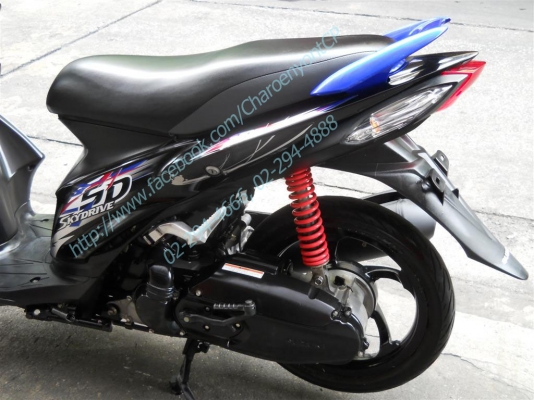 SUZUKI SKYDRIVE 125 CC SD ปี 2012 ล้อ MAX รถสวยสภาพพร้อมใช้ค่ะ
