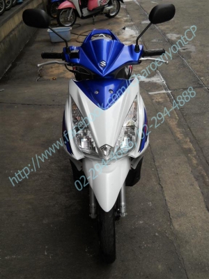SUZUKI SKYDRIVE 125 CC SD ปี 2012 ล้อ MAX รถสวยสภาพพร้อมใช้ค่ะ