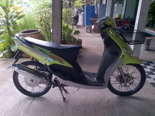 ด่วน!ยามาฮ่ามีโอ สภาพสวย สีสวย ล้อสีโยโก โช๊คแก๊ซ ท่อชุป ปี49 รถเครื่องเดิมแน่นๆ พร้อมใช้ ทะเบียน+เอกสารโอน ภาษีไม่หมด 088-2197709