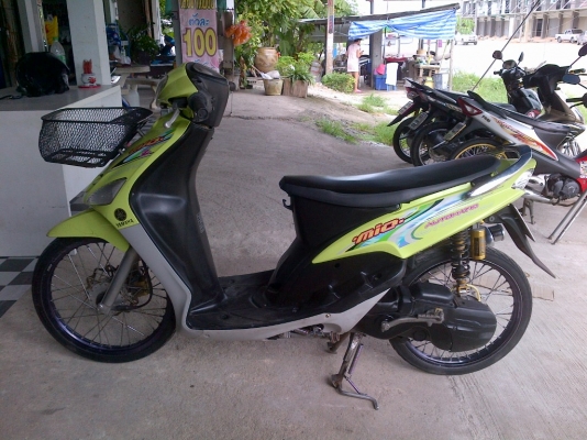 ด่วน!ยามาฮ่ามีโอ สภาพสวย สีสวย ล้อสีโยโก โช๊คแก๊ซ ท่อชุป ปี49 รถเครื่องเดิมแน่นๆ พร้อมใช้ ทะเบียน+เอกสารโอน ภาษีไม่หมด 088-2197709