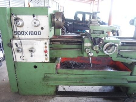 แท่นกลึง 7 ฟุต รุ่นหนัก 2 เพลา เกียร์บล็ออก กลึงเกลียวได้ ไม่ต้องเปลี่ยนเฟือง110,000