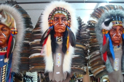 ขายส่งหัวอินเดียแดงจำลอง