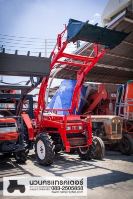 รถไถยันมาร์ Yanmar FX285D ขับสี่ พร้อมบุ้งกี๋ตักยันมาร์ทั้งชุด