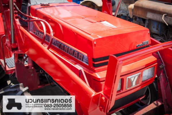 รถไถยันมาร์ Yanmar FX285D ขับสี่ พร้อมบุ้งกี๋ตักยันมาร์ทั้งชุด