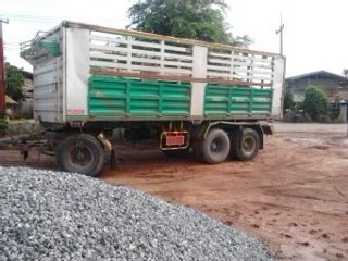 ขายรถพ่วง 22 ล้อ 2 เพลา แม่-ลูกดั้ม กระบะเหล็กคอกเกษตร ISUZU FXZ DECA 320 ยูโรวัน ปี.46 ขายดาวน์ สนใจโทร