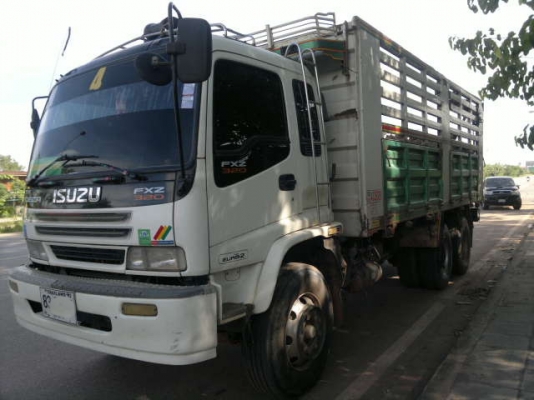 ขายรถพ่วง 22 ล้อ 2 เพลา แม่-ลูกดั้ม กระบะเหล็กคอกเกษตร ISUZU FXZ DECA 320 ยูโรวัน ปี.46 ขายดาวน์ สนใจโทร