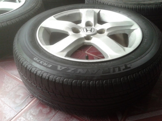 แม็กHONDA cityขอบ15"4รู100 พร้อมยาง (ยกชุด4ล้อ 4,200บ.)