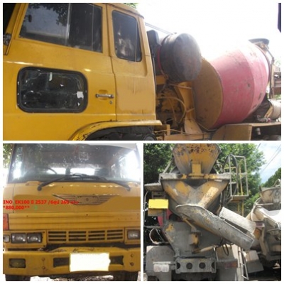 รถโม่ปูน HINO EK100 ปี 2537ขนาด 7 คิว รถโม่ปูน HINO EK100 ปี 2537ขนาด 7 คิว