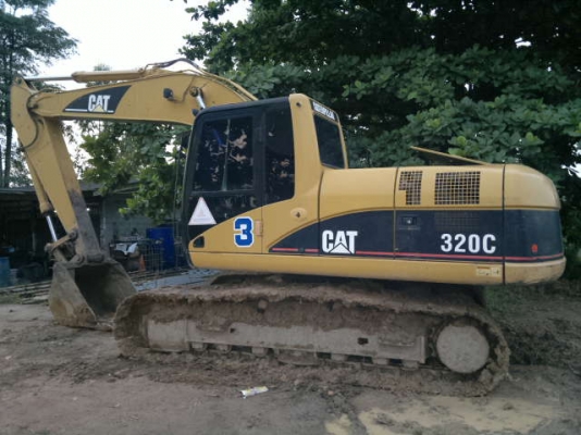 ขายรถแบคโฮ CAT 320-C เอกสารเล่มทะเบียน ไฟฟ้าครบ ช่วงล้างเต็ม ขายรวม 3 คัน ราคาย้อมๆ สนใจโทร