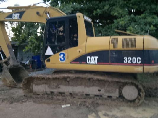 ขายรถแบคโฮ CAT 320-C เอกสารเล่มทะเบียน ไฟฟ้าครบ ช่วงล้างเต็ม ขายรวม 3 คัน ราคาย้อมๆ สนใจโทร
