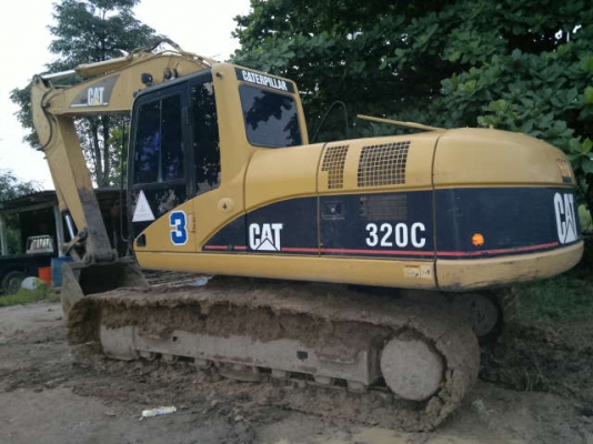 ขายรถแบคโฮ CAT 320-C เอกสารเล่มทะเบียน ไฟฟ้าครบ ช่วงล้างเต็ม ขายรวม 3 คัน ราคาย้อมๆ สนใจโทร