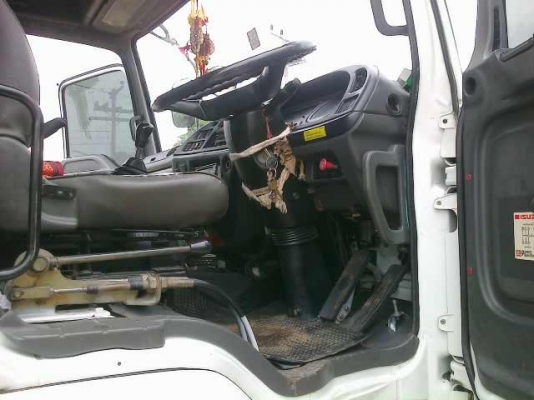 ขายรถพ่วง 22 ล้อ 2 เพลา แม-ลูก สวยๆ กระบะเหล็กคอกเกษตรดั้ม ISUZU FXZ DECA 320 ยูโรทู ปี.51 รถสวย ราคาย้อมๆ สนใจโทร