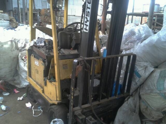 ฟอร์คลิฟ ไฟฟ้า ตันครึ่ง  ไฮเตอร์ ปี 2009 ขายตามสภาพไม่ได้ซ่อม อุปกรณ์บางชิ้นหายไป