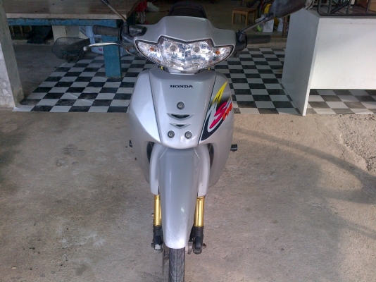 ขาย!ฮอนด้าเวฟ ปี46 รถเครื่องเดิมแน่นๆ  พร้อมใช้ ทะเบียน+เอกสารโอน ภาษีไม่หมด