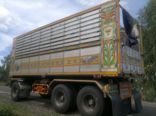 ขายรถพ่วง 22 ล้อ 2 เพลา แม-ลุก กระบะมิเนียมคอกเกษตรดั้ม ISUZU FXZ-360 ปี.53 รถสวยมากๆ สนใจโทร มี 2 พ่วง รีบจองด่วน