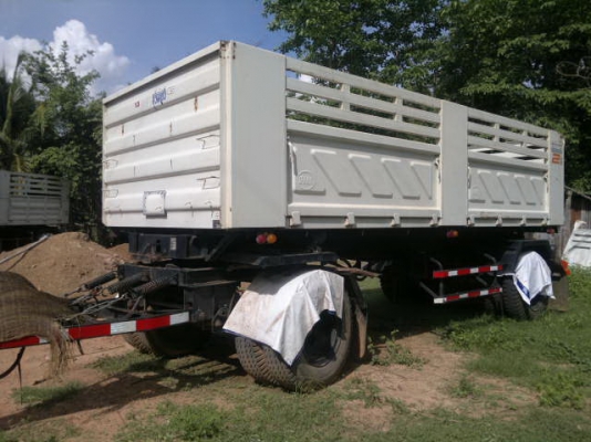 ขายรถพ่วง 18 ล้อ 2 เพลา ดั้ม แม่-ลูก แม่เดี่ยวก็ขาย กระบะเหล้กสามมิตรล๊อนเฉียง HINO ซูโม้ 227 เครื่องเดิมวางโบอินเตอร์ เกียร์อีตั้น สวยๆ