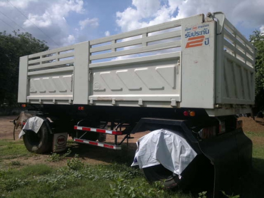 ขายรถพ่วง 18 ล้อ 2 เพลา ดั้ม แม่-ลูก แม่เดี่ยวก็ขาย กระบะเหล้กสามมิตรล๊อนเฉียง HINO ซูโม้ 227 เครื่องเดิมวางโบอินเตอร์ เกียร์อีตั้น สวยๆ