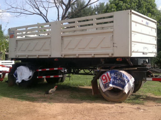 ขายรถพ่วง 18 ล้อ 2 เพลา ดั้ม แม่-ลูก แม่เดี่ยวก็ขาย กระบะเหล้กสามมิตรล๊อนเฉียง HINO ซูโม้ 227 เครื่องเดิมวางโบอินเตอร์ เกียร์อีตั้น สวยๆ