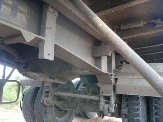 ขายรถพ่วง 22 ล้อ 2 เพลา แม่-ลูก กระบะเหล็กสามมิตรล๊อนเฉียง  HINO  เมก้า 260 ปี.47 รถสวย