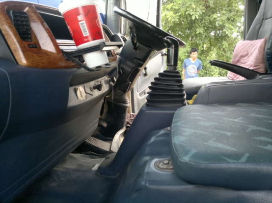 ขายรถพ่วง 22 ล้อ 2 เพลา แม่-ลูก กระบะเหล็กสามมิตรล๊อนเฉียง  HINO  เมก้า 260 ปี.47 รถสวย