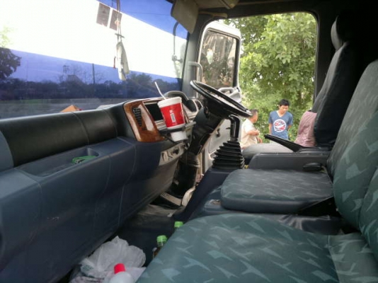 ขายรถพ่วง 22 ล้อ 2 เพลา แม่-ลูก กระบะเหล็กสามมิตรล๊อนเฉียง  HINO  เมก้า 260 ปี.47 รถสวย