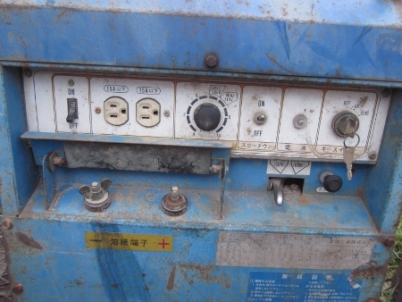 ขาย-เครื่องเชื่อม พร้อมปั่นไฟในตัว AIRMAN: PGW150SS เครื่องเบนซิน พร้อมใช้งาน มาจากญี่ปุ่นแท้