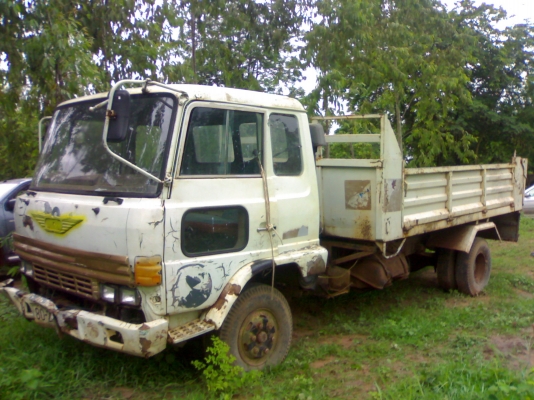 ขาย6ล้อHINO FD164C เครื่องWO6E 165แรงดั๊ม เกียร์สั้น