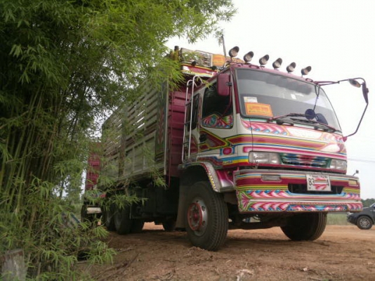 ขายรถพ่วง 22 ล้อ 2 เพลา แม่-ลูก กระบะเหล็กคอกเกษตรดั้ม ISUZU FXZ DECA 320 ปี.49 รถสวยมากๆ ยางเต็ม สนใจโทร