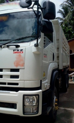 ISUZU FXZ360 ปี 2555 พร้อมหางสามเพลาดั้ม smm