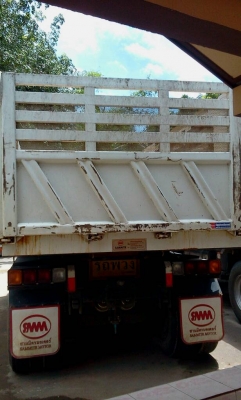 ISUZU FXZ360 ปี 2555 พร้อมหางสามเพลาดั้ม smm