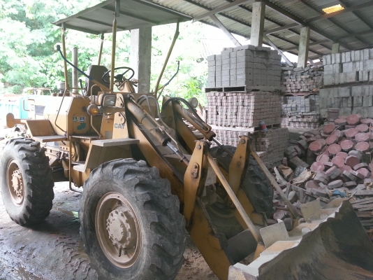 CARTERPILLAR 910 รถตักล้อยาง เครื่องดี ปั้มดี ยางเต็ม