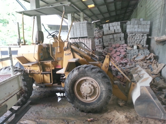 CARTERPILLAR 910 รถตักล้อยาง เครื่องดี ปั้มดี ยางเต็ม
