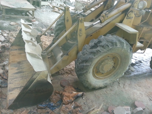 CARTERPILLAR 910 รถตักล้อยาง เครื่องดี ปั้มดี ยางเต็ม