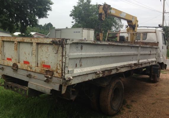 HINO KM 350 - 100 HP DM100 รถบรรทุก 6 ล้อติดเครน TADANO 2.5 ตัน 3 ปลอกยืด กระบะเหล็กคาร์โก้ความยาว 4.30 เมตรสภาพสวย เครื่องแห้งแรงดี ภายในเก๋งคอนโซลสวย พวงมาลัยเพาเวอร์ ช่วงล่างใหญ่ติด F หน้า F หลังครบพร้อม ยางสภาพดี 60\% พร้อมใช้งาน เอกสารเล่มทะเบียนภาษีค HINO KM 350 - 100 HP DM100 รถบรรทุก 6 ล้อติดเครน TADANO 2.5 ตัน 3 ปลอกยืด กระบะเหล็กคาร์โก้ความยาว 4.30 เมตรสภาพสวย เครื่องแห้งแรงดี ภายในเก๋งคอนโซลสวย พวงมาลัยเพาเวอร์ ช่วงล่างใหญ่ติด F หน้า F หลังครบพร้อม ยางสภาพดี 60\% พร้อมใช้งาน เอกสารเล่มทะเบียนภาษีค