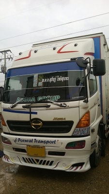 ขาย Hino Mega FG ปี51 ตู้10บานยาว 7.20 เมตร มี 4 พ่วงครับ