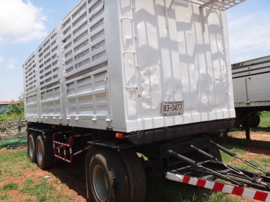 ขายด่วน  ลูกพ่วง ดั้มพ์ สามเพลา  กระบะพนัส สวย  สภาพสมบูรณ์ พร้อมใช้งาน