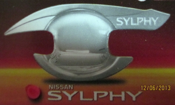 กันรอยขีดข่วน เบ้ารองมือเปิดประตู NISSAN SYLPHY