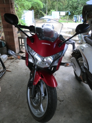 ขาย CBR250I no abs สีแดง - เทา
