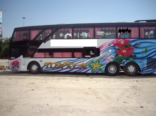 ขายรถบัส nissan PE 280 /ให้สิทธิขนส่งคนงานแถวสมุทรปราการ