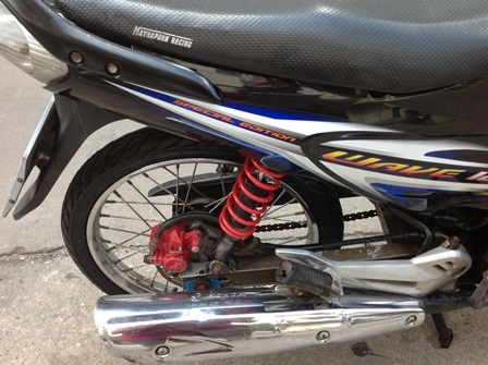 Honda WAVE 125Rกุญแจใหญ่ ดิส์ทหน้าหลัง