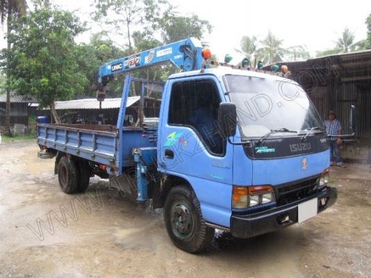 รถบรรทุก 6 ล้อติดเครน ยี่ห้อ ISUZU รุ่น NPR 130 แรงม้า//ยอดจัดไฟแนนซ์ 450,000 บาท รถบรรทุก 6 ล้อติดเครน ยี่ห้อ ISUZU รุ่น NPR 130 แรงม้า//ยอดจัดไฟแนนซ์ 450,000 บาท