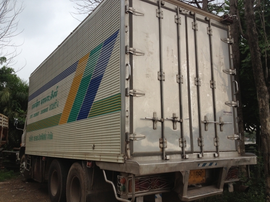 ขายตู้เปียกอลูมิเนียมสภาพสวยมากพร้อมใช้ยังไม่ได้เอาลงจากรถ10ล้อ