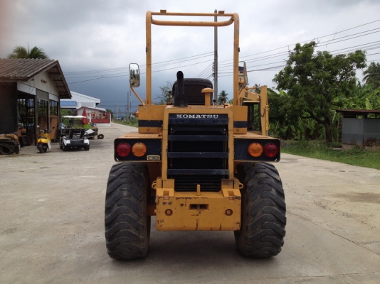 ขายรถตักล้อยาง เอวอ่อน KOMATSU - 507 มือสองญี่ปุ่น นำเข้าเอง พร้อมใช้งาน