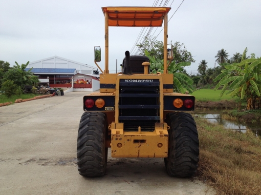 ขายรถตักล้อยาง เอวอ่อน KOMATSU - 507 มือสองญี่ปุ่น นำเข้าเอง พร้อมใช้งาน